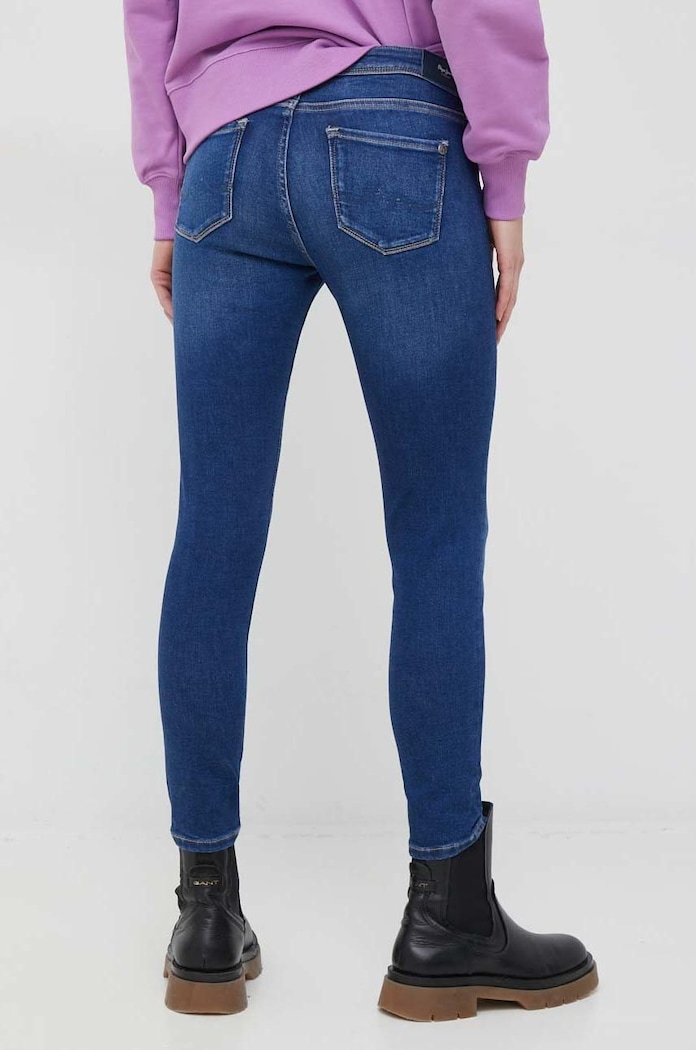 Odzież Pepe Jeans jeansy Lola PL204163GW1.000 granatowy