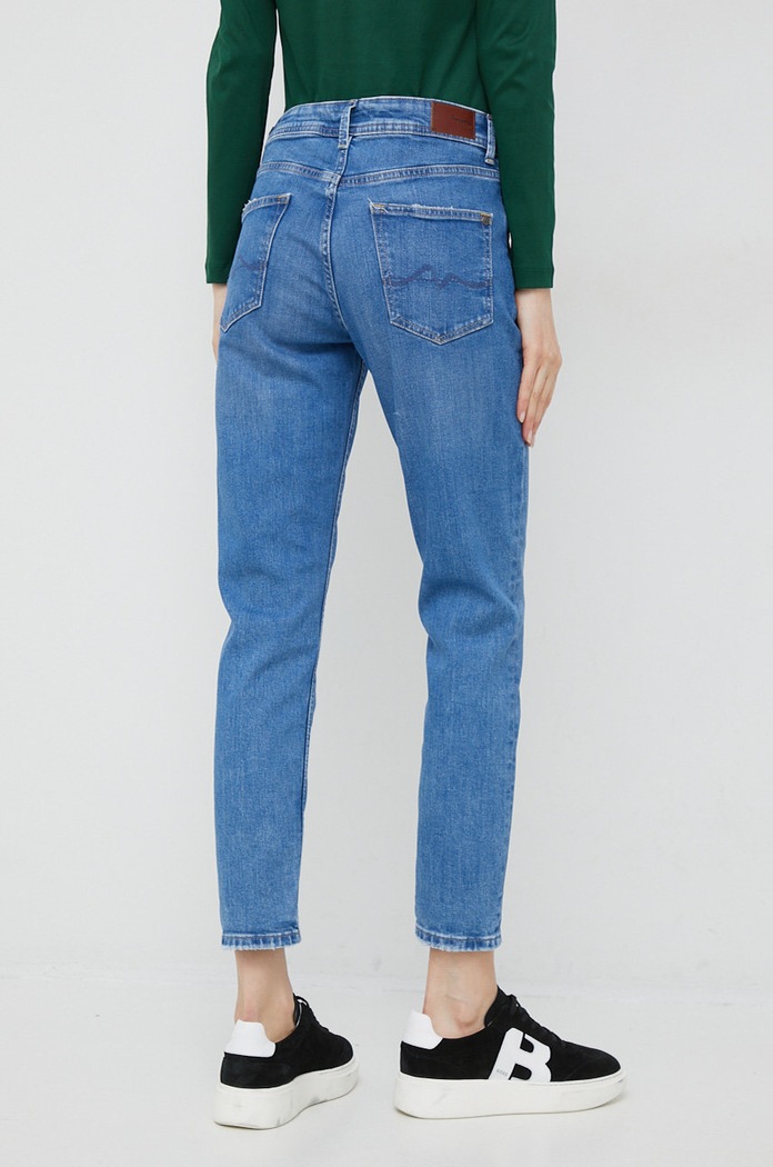 Îmbrăcăminte Pepe Jeans jeansi Violet PL204176VS3.000 albastru