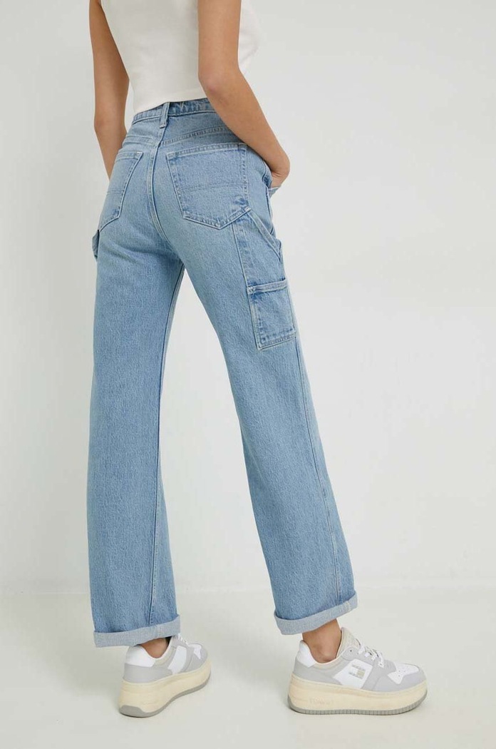 Odzież Abercrombie & Fitch jeansy KI155.3192.280 niebieski