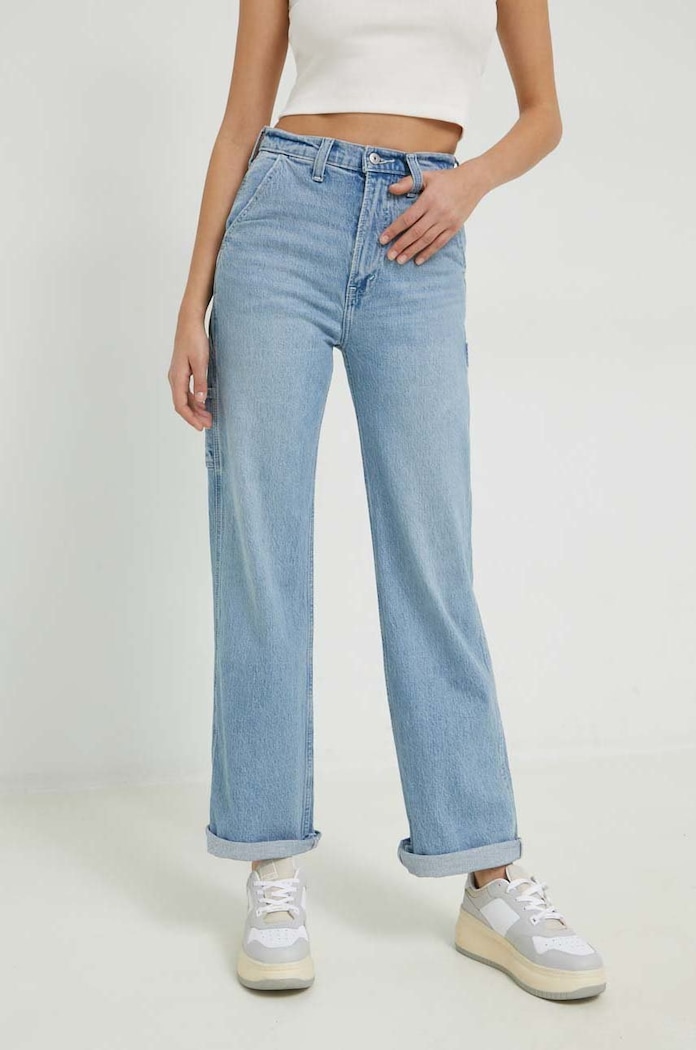 Abercrombie & Fitch jeansy niebieski KI155.3192.280