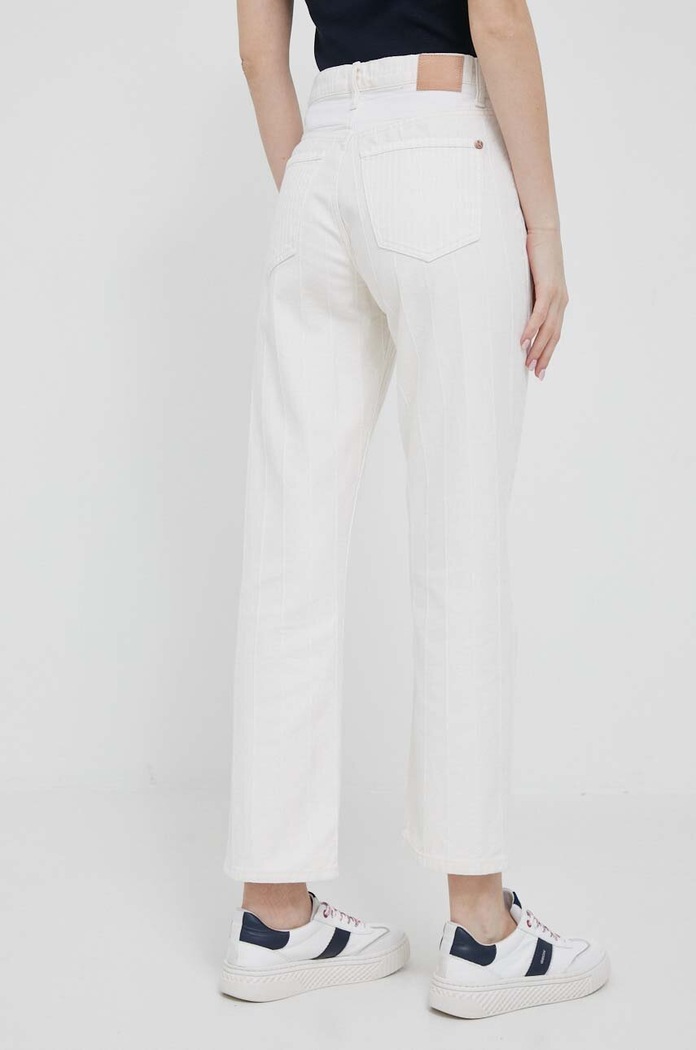 Oblačila Kavbojke Pepe Jeans Celyn Stripe PL2044118.000 bež