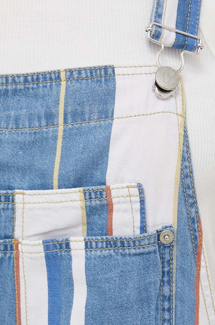 Džínové lacláče Pepe Jeans Abby PL230446.000 modrá