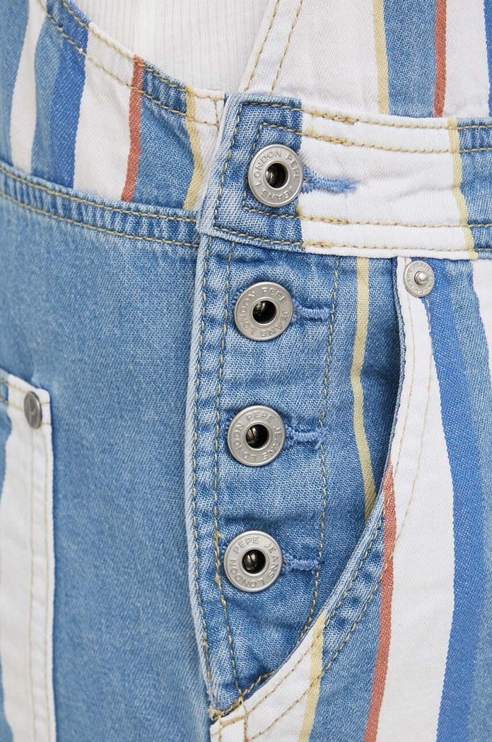 Džínové lacláče Pepe Jeans Abby PL230446.000