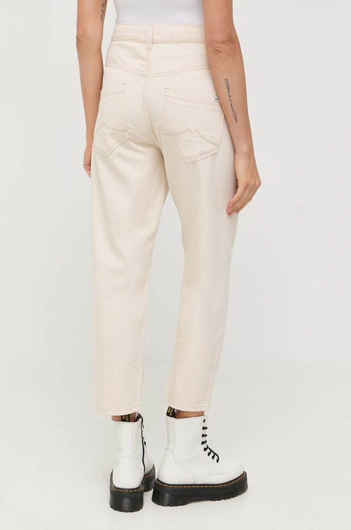 Oblečení Džíny Mustang Style Boyfriend Tapered 1013881.2014 béžová