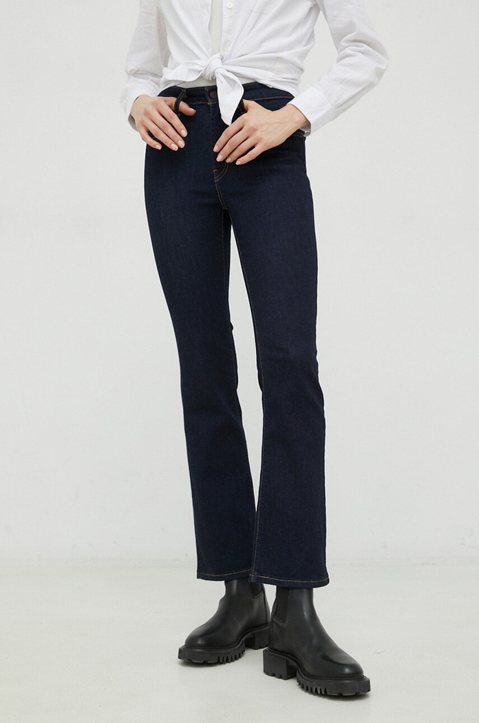 Džíny Levi's 725 HIGH RISE BOOTCUT Planet friendly námořnická modř 18759.0122