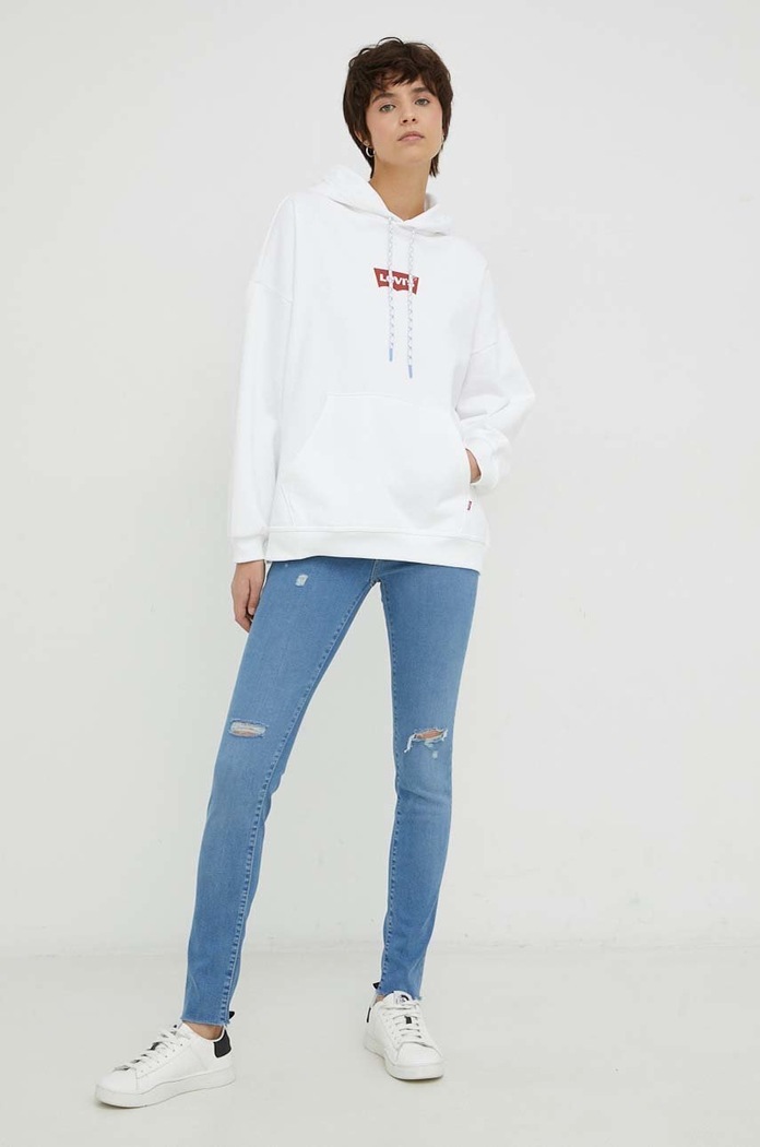 Levi's jeansy 711 Skinny 18881.0711 niebieski SS23