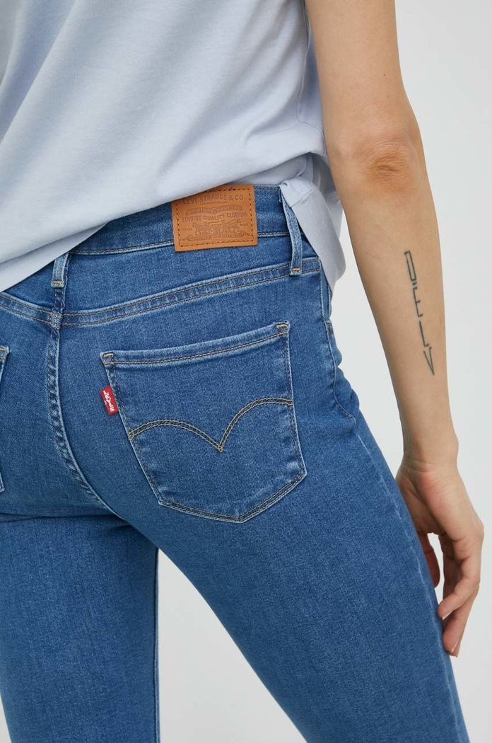 Levi's jeansy 720 niebieski 52797.0352