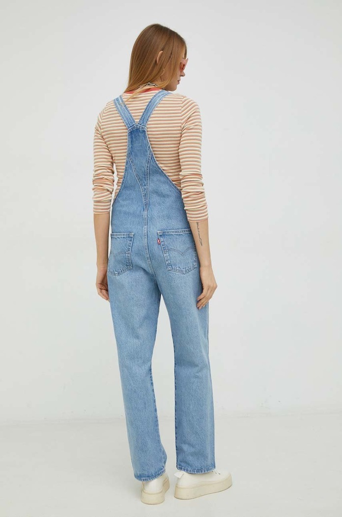 Oblečení Džínové lacláče Levi's 85315.0016 modrá