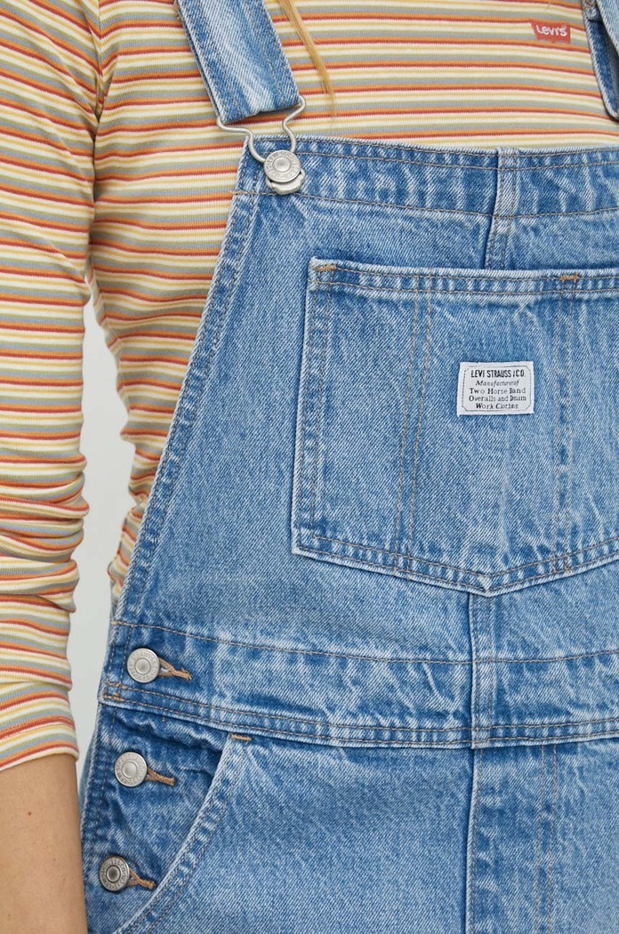 Džínové lacláče Levi's 85315.0016 modrá