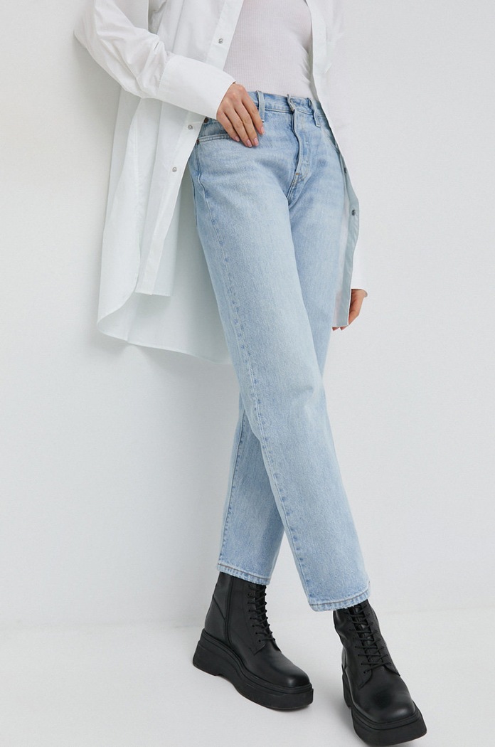 Rifle Levi's 501 '90s 501® 90S Planet friendly modrá A1959.0011