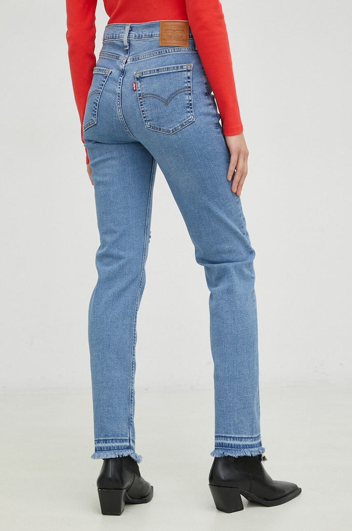 Oblačila Kavbojke Levi's 724 A4743.0001 modra