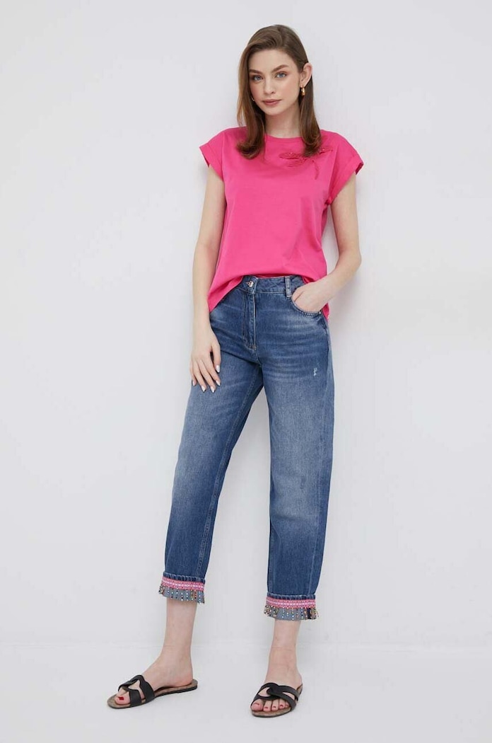 Pennyblack jeansy 31810623 granatowy SS23
