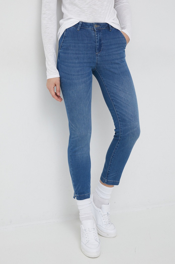 Дънки United Colors of Benetton Scarlett син 4NF1DF02U.902