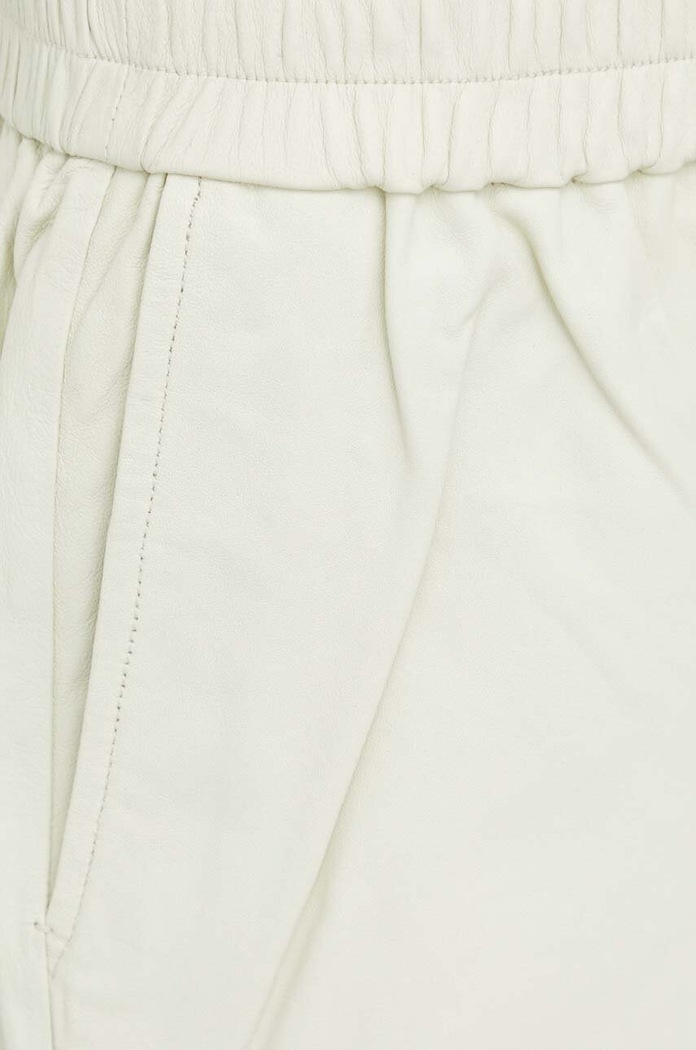 Herskind pantaloni scurti de piele Lava bej 4750940