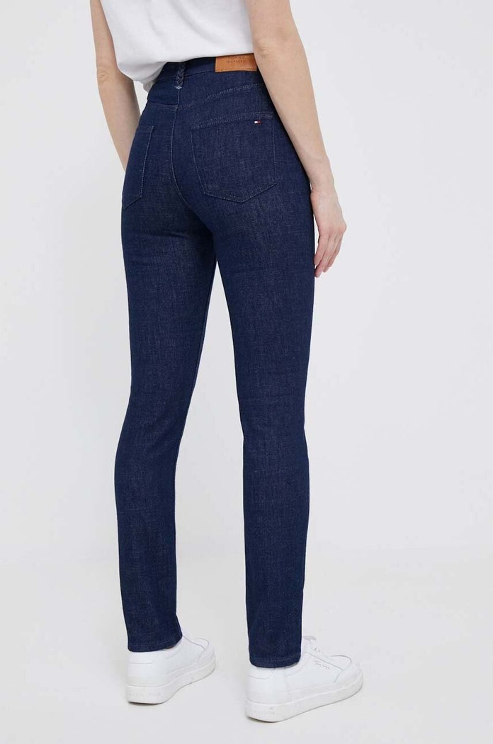 Odzież Tommy Hilfiger jeansy WW0WW38182.PPYX granatowy