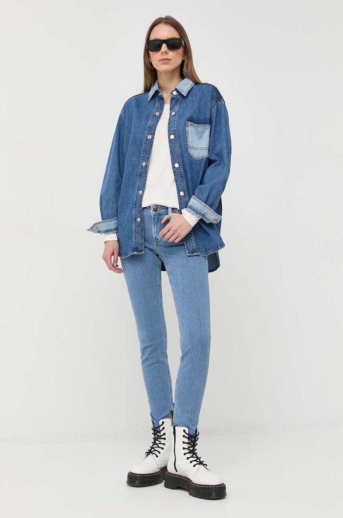 Lee jeansy Scarlett L526FAB38 niebieski SS23