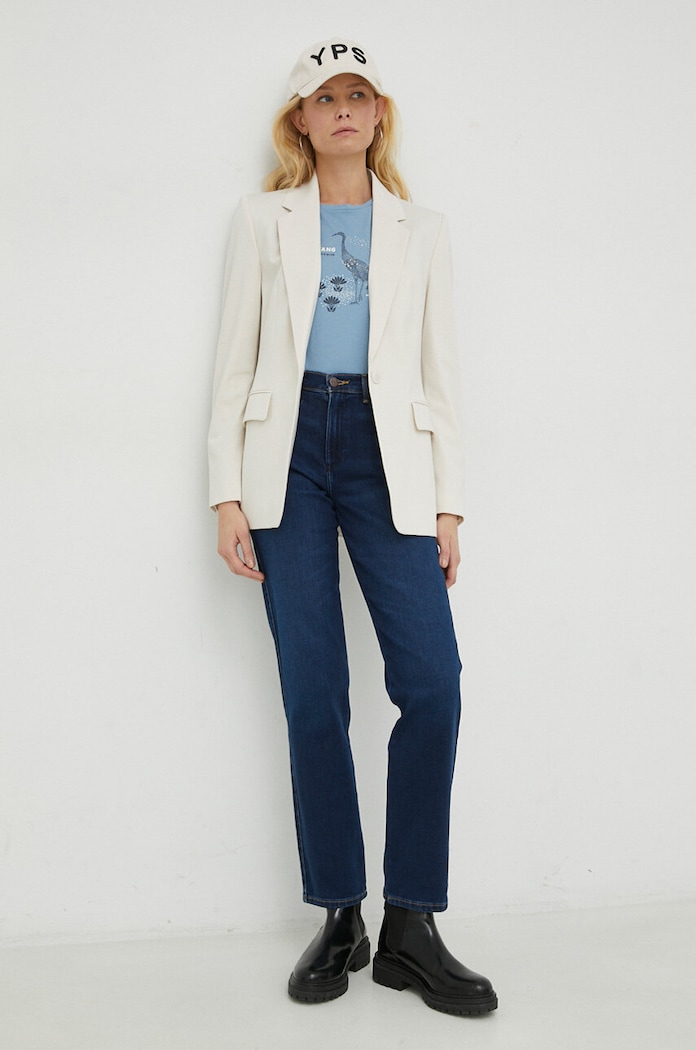 Wrangler jeansi W26RCY37Q bleumarin SS23
