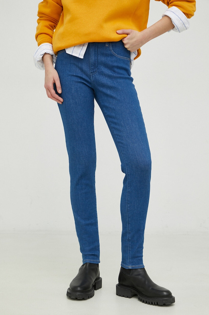 Wrangler jeansy 630 Planet friendly niebieski W27HDB37C