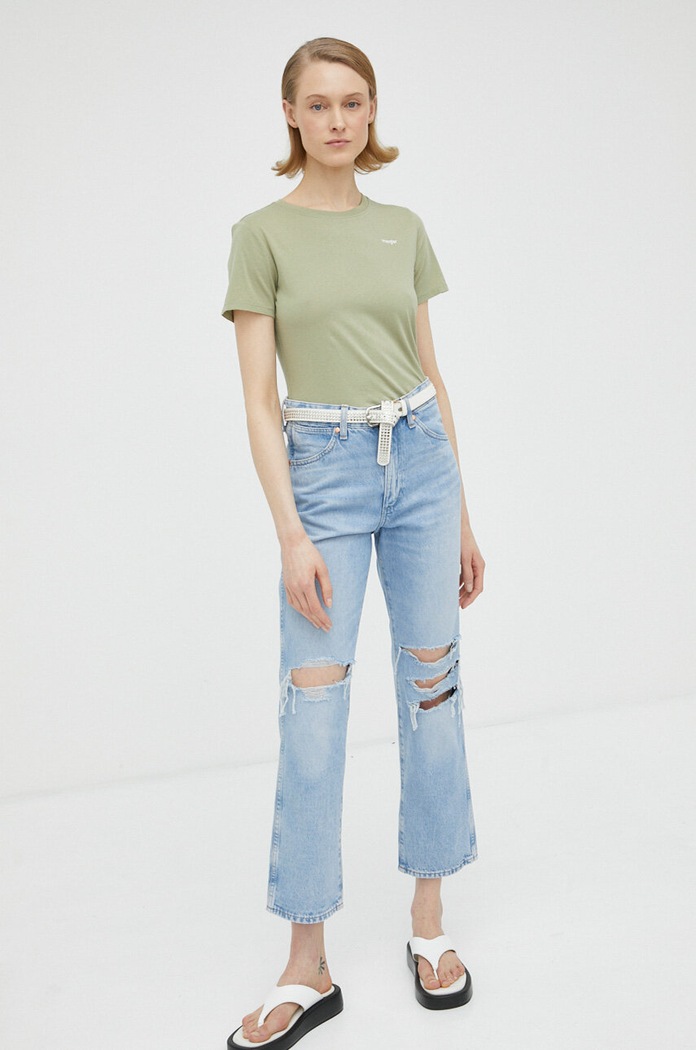 Džíny Wrangler Wild West W2H2DE32Y modrá SS23