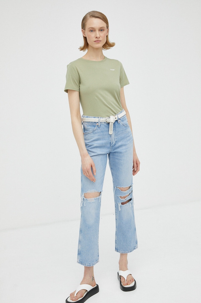 Džíny Wrangler Wild West W2H2DE32Y modrá SS23