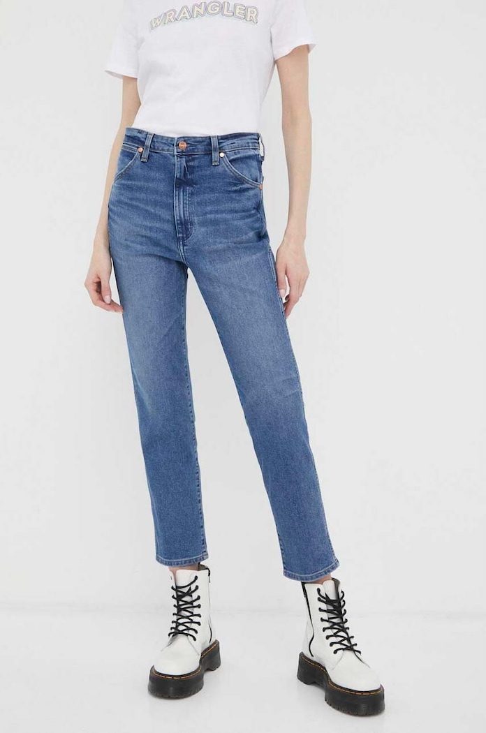 Wrangler jeansy Walker Planet friendly niebieski W2HCYLZ71