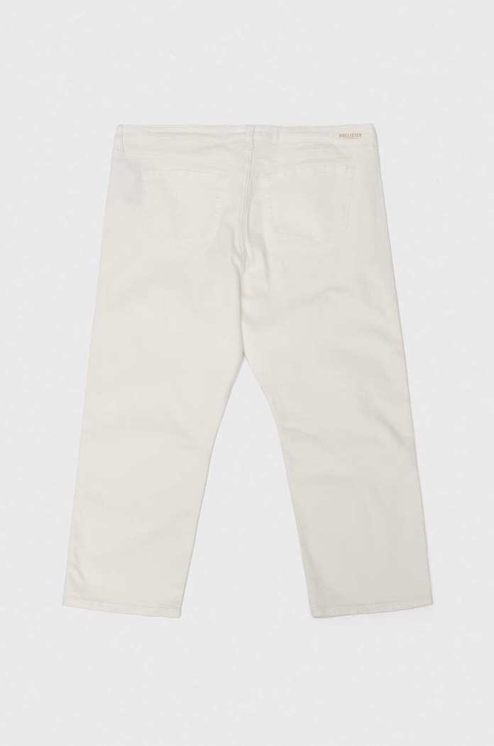 Τζιν παντελόνι Hollister Co. KI355.3133.177 λευκό SS23