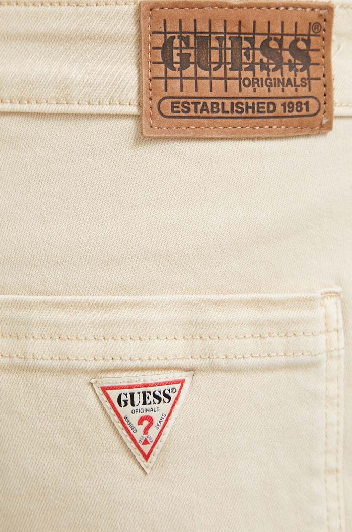 Džíny Guess Originals Go Kit W3GG19D0Z50 béžová