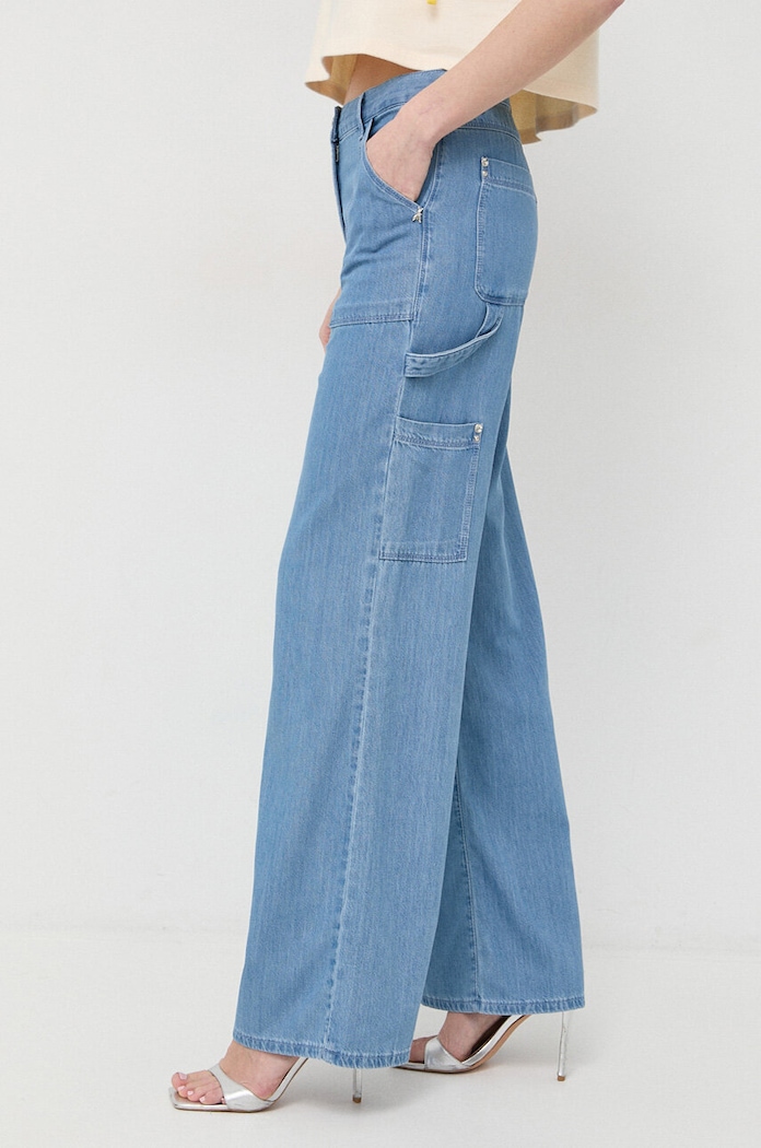 Patrizia Pepe jeansi Planet friendly albastru 2P1475.D9A0
