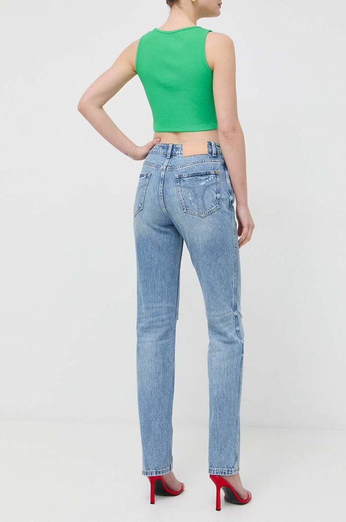 Odzież Miss Sixty jeansy 6T2JJ2660000 niebieski