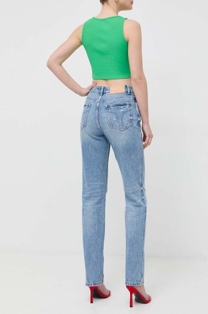 Odzież Miss Sixty jeansy 6T2JJ2660000 niebieski
