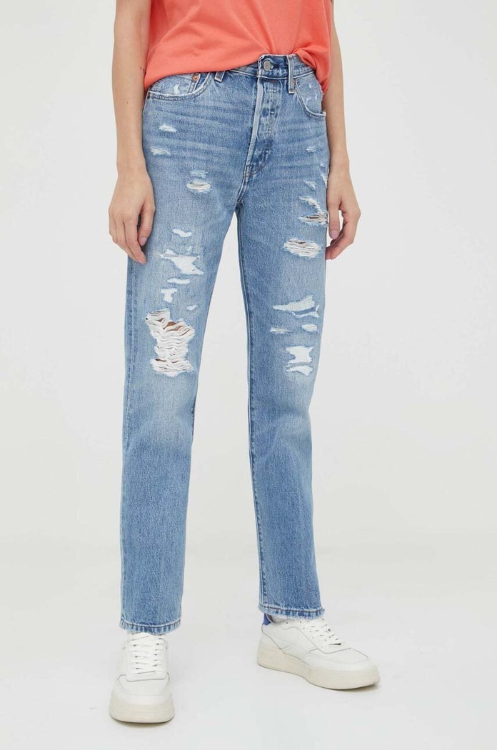 Rifle Levi's 501 12501.0425 modrá SS23
