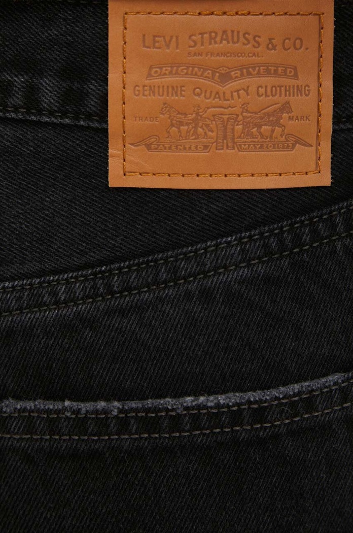 Levi's jeansy RIBCAGE STRAIGHT czarny 72693.0162