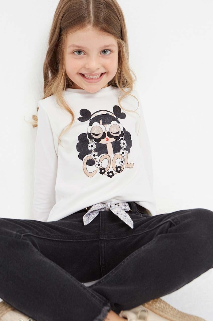 Mayoral jeansy dziecięce jeansy czarny 3509.6G.MINI