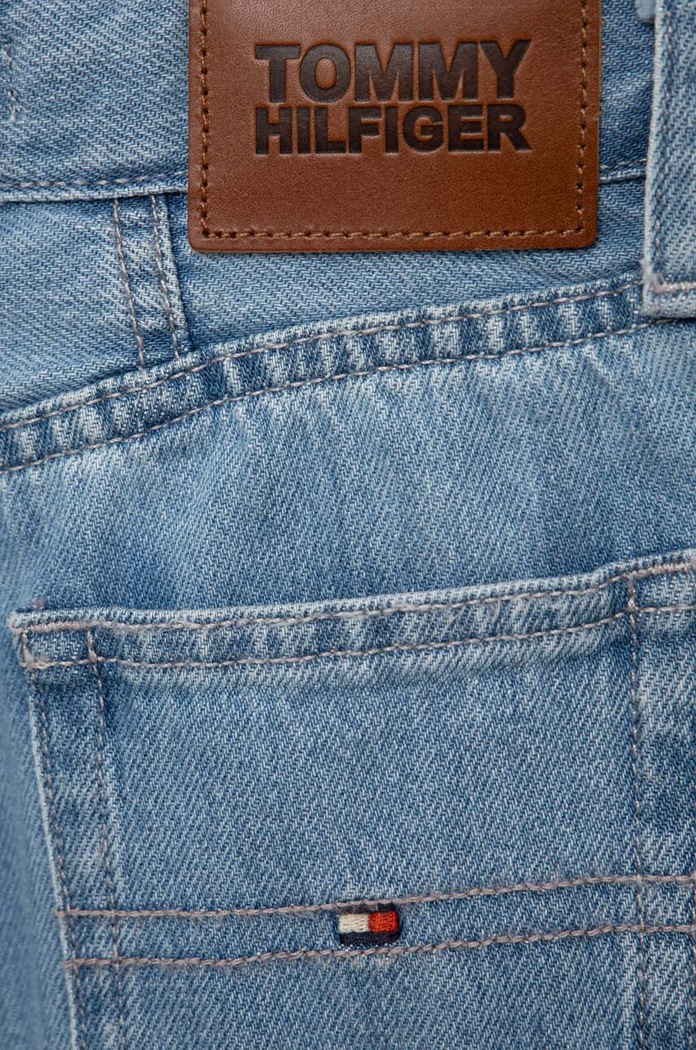 Dziewczynka Tommy Hilfiger jeansy dziecięce KG0KG07168.PPYX niebieski