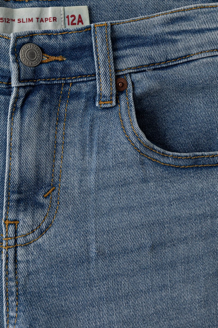 Chlapec Levi's rifle slim taper detské 512 SLIM TAPER JEAN 9E6728 modrá