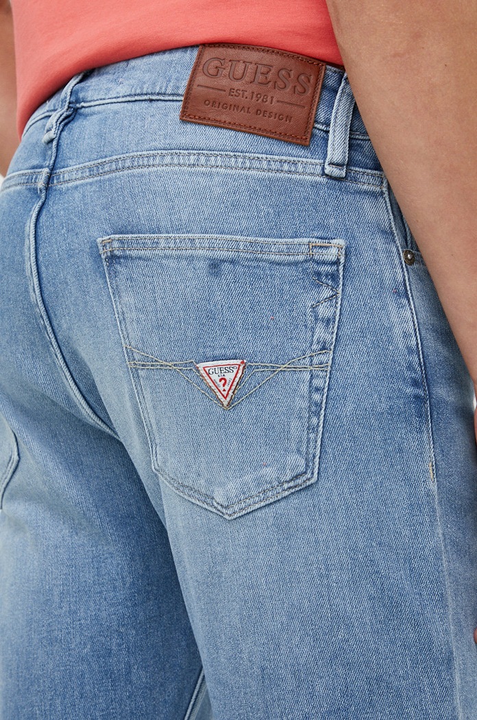 Guess jeansi Chris albastru M2YA27.D4Q43