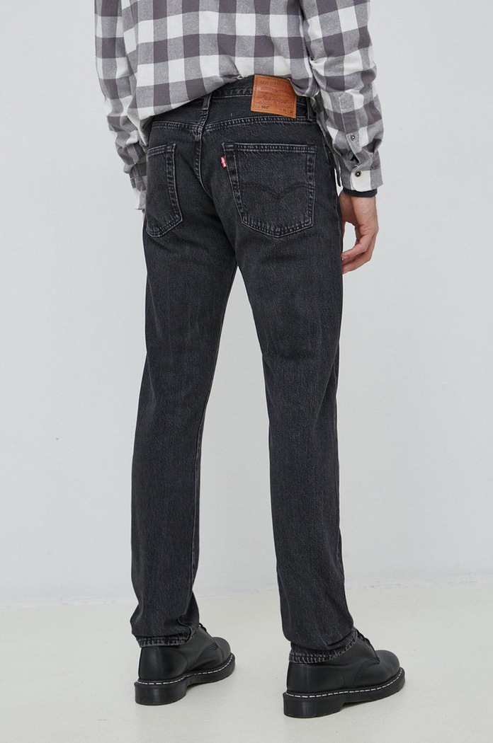 Ρούχα Τζιν παντελόνι Levi's 501 00501.3371 μαύρο