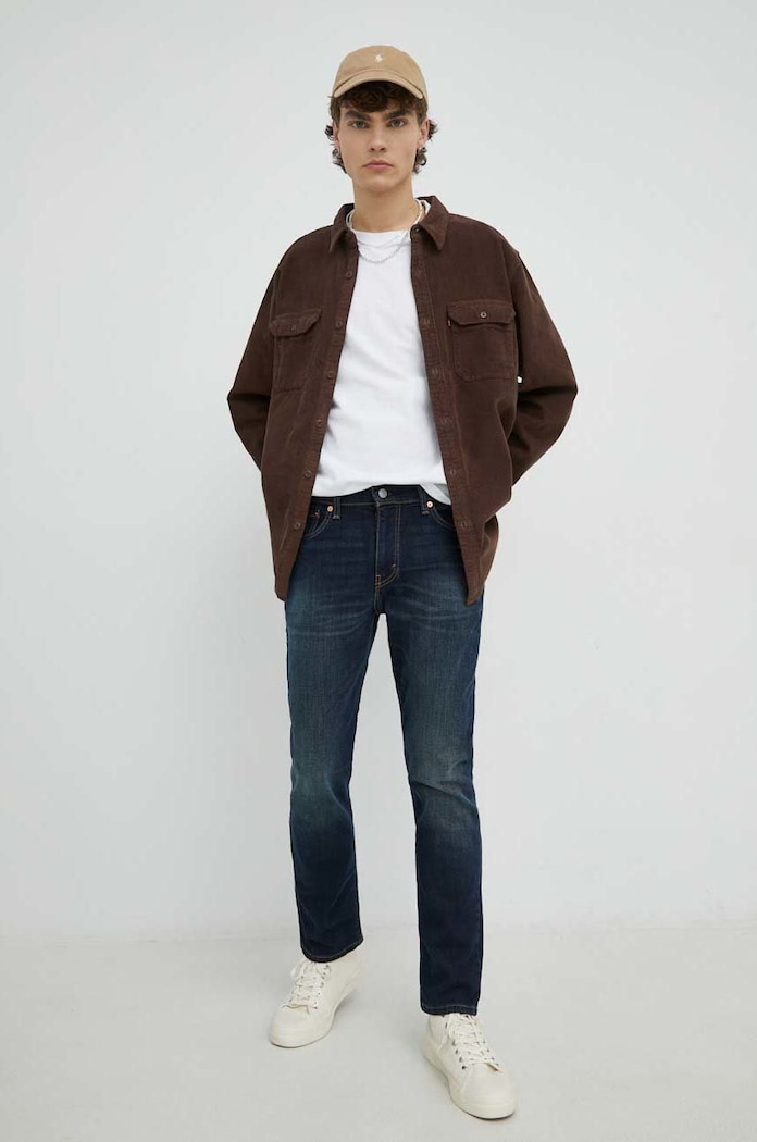 τζιν παντελόνι Levi's 511 04511.1390 σκούρο μπλε AA00