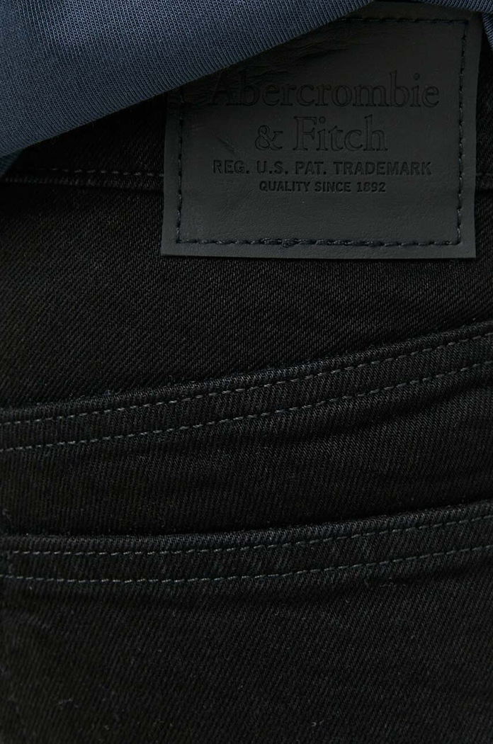 Džíny Abercrombie & Fitch 90's Slim černá KI131.3135.975