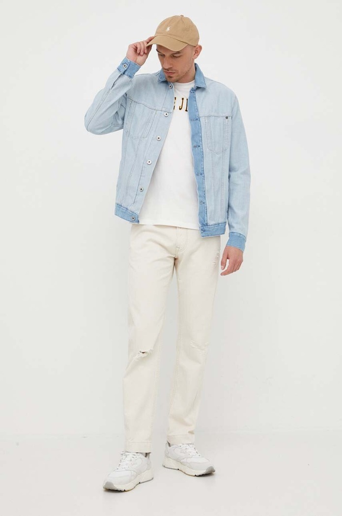 Τζιν παντελόνι Pepe Jeans Cade μπεζ PM206840.000