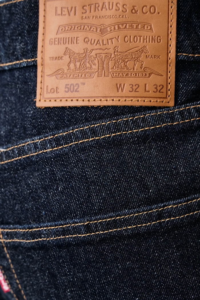 Tapered kavbojke moške 502™ TAPER Levi's 29507.0280 mornarsko modra