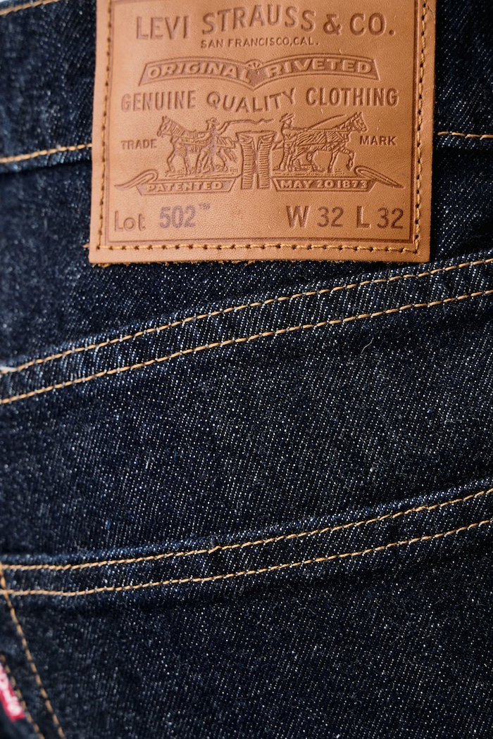 Tapered kavbojke moške 502™ TAPER Levi's 29507.0280 mornarsko modra