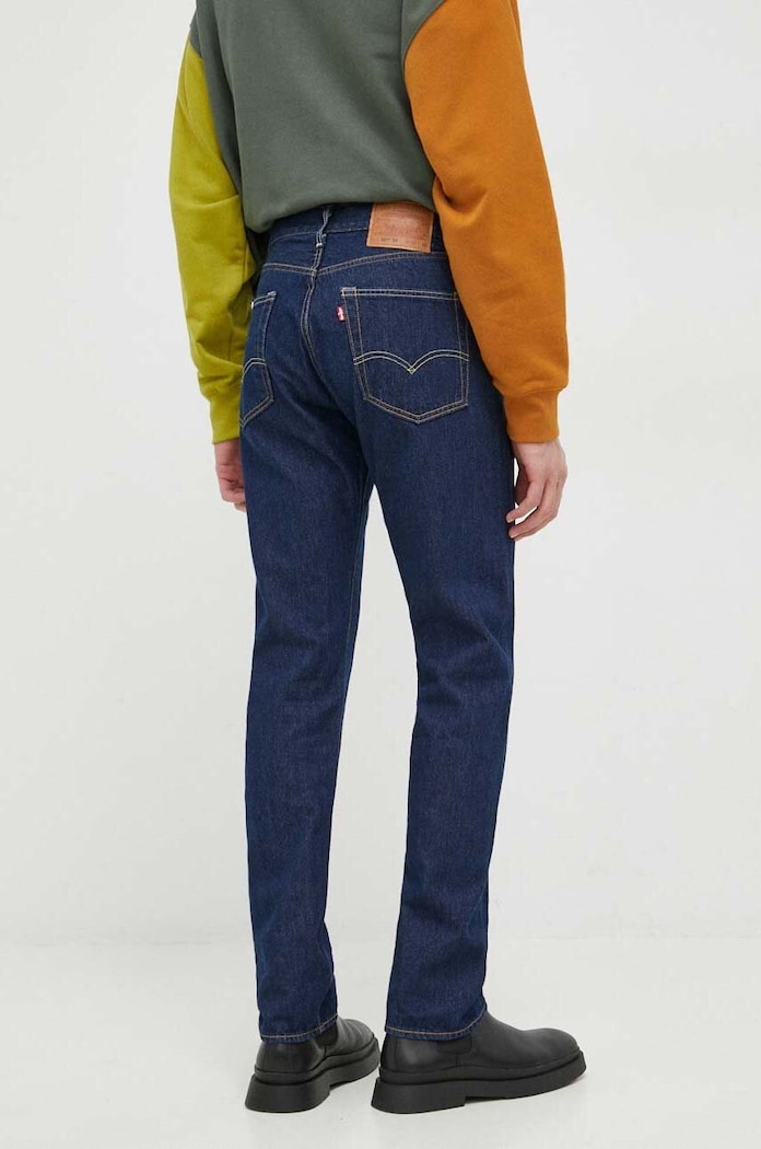 Odzież Levi's jeansy 501 A4677.0000 granatowy