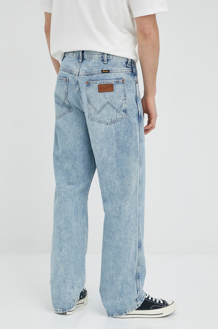 Odzież Wrangler jeansy Redding W16X7940X niebieski