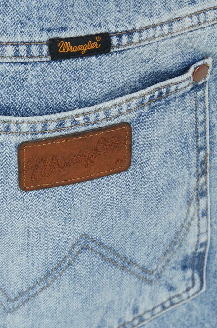 Wrangler jeansy Redding niebieski W16X7940X