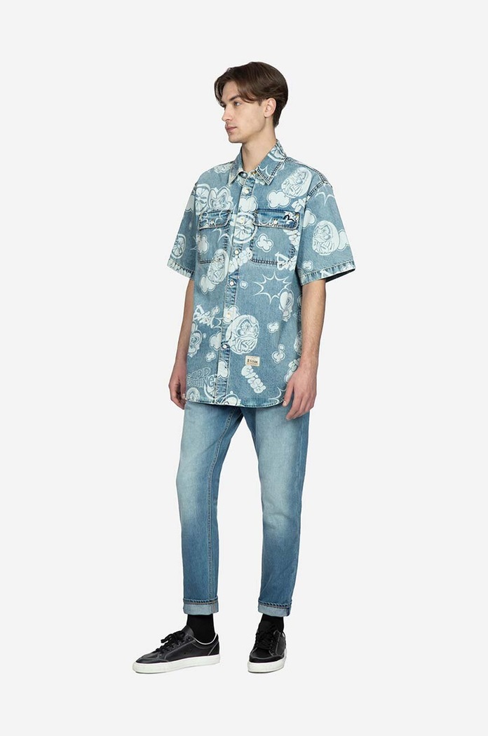 Τζιν παντελόνι Evisu μπλε 2ESHTM3JE12517CT