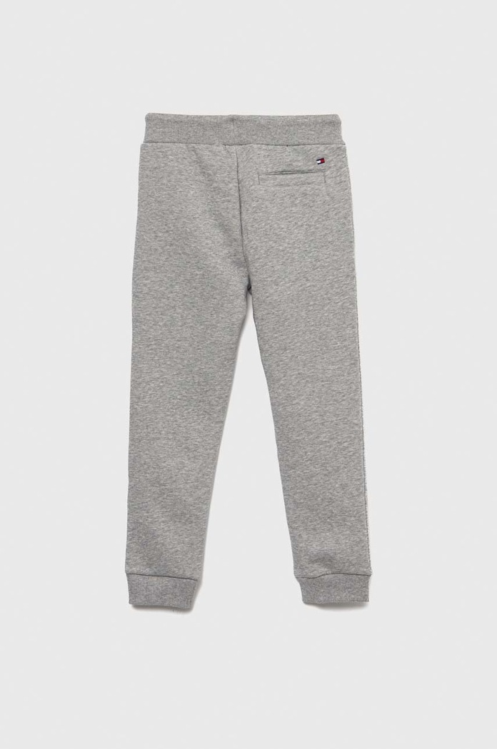 Detské tepláky Tommy Hilfiger KS0KS00297.PPYX sivá SS23