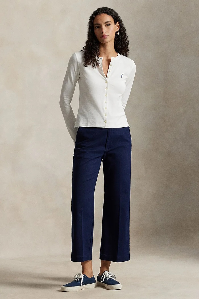 Oblečenie Nohavice Polo Ralph Lauren 211873988 tmavomodrá