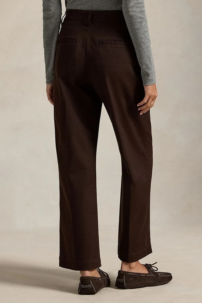 Kalhoty Polo Ralph Lauren 211873988 hnědá AW25