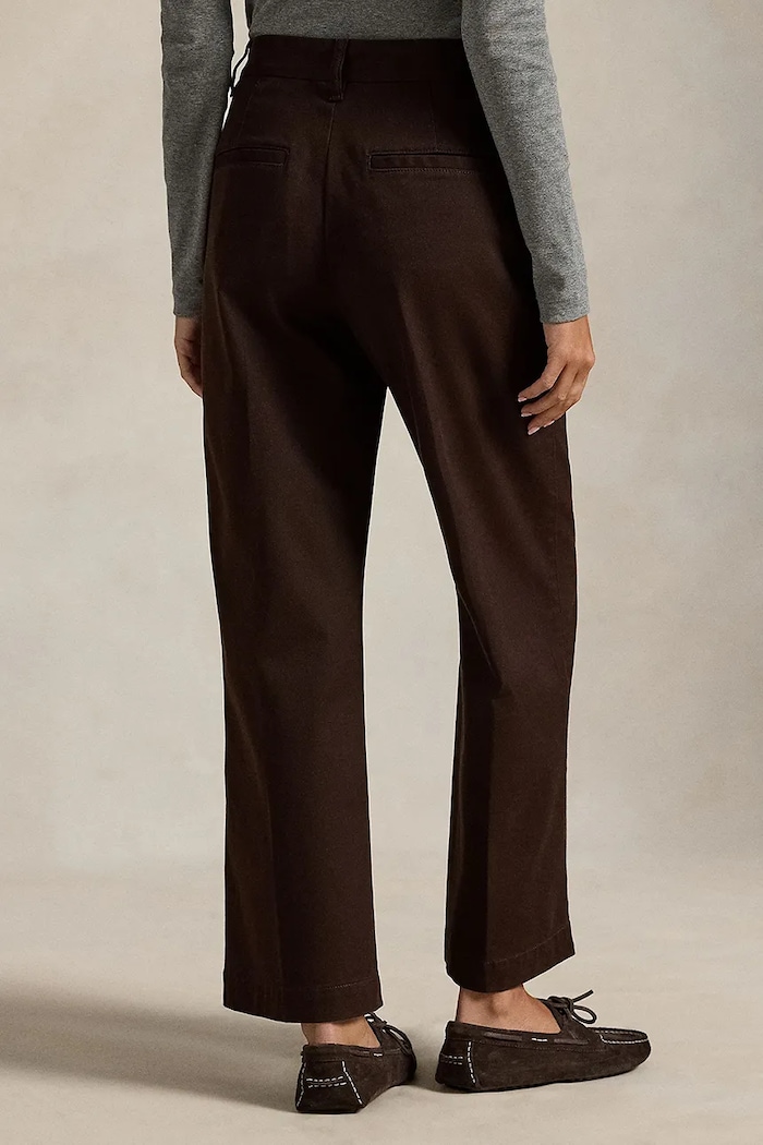 Kalhoty Polo Ralph Lauren 211873988 hnědá AW25